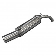 Inoxcar Exhaust Rear Silencer 1X102 TOYOTA YARIS 1.3 (85HP) after 1999