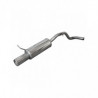 Inoxcar Exhaust Rear Silencer 1X102 VOLKSWAGEN GOLF 4 1.9 TDI (101HP) after 1997 diam 55
