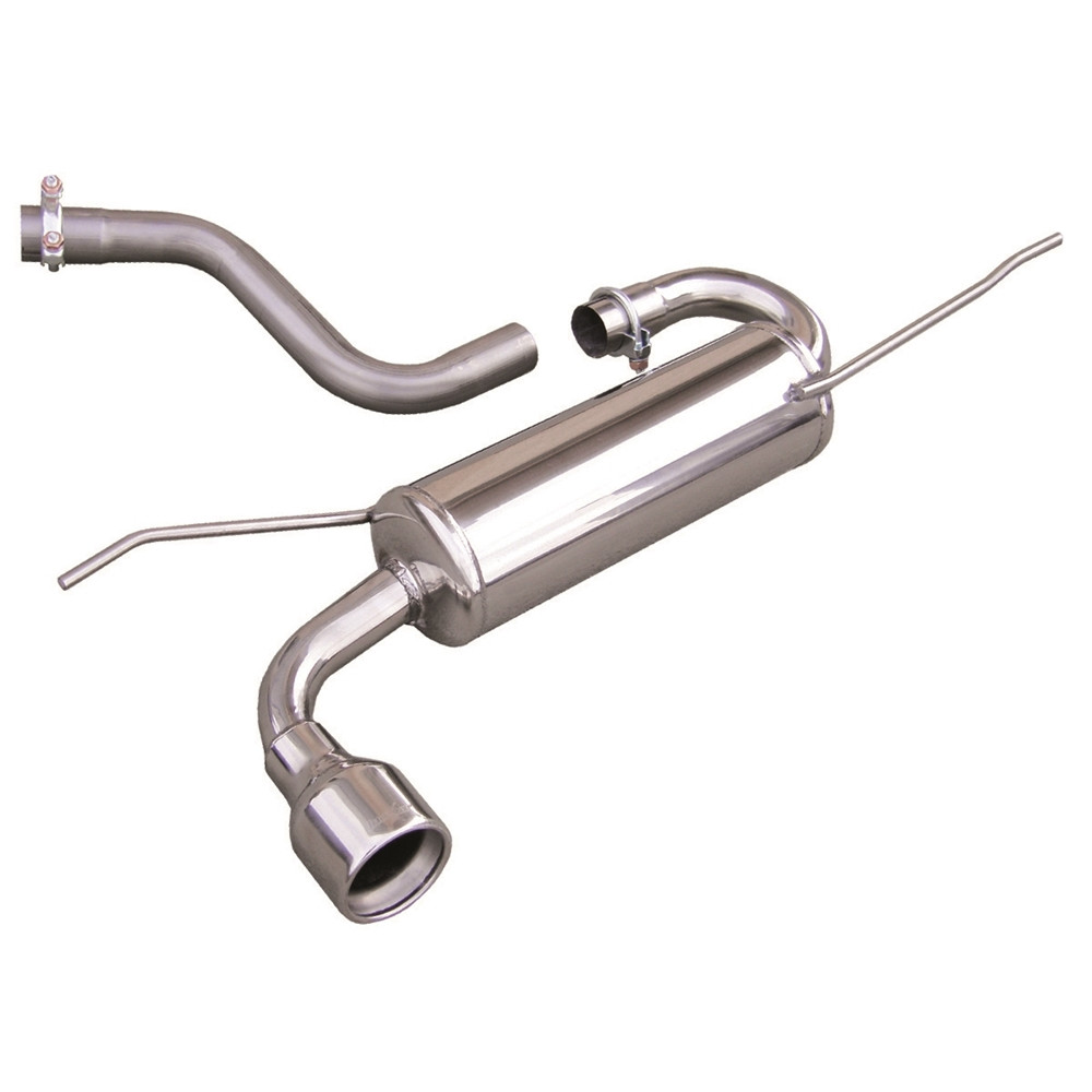 Scarico Inoxcar Silenziatore Terminale 1X102 VOLKSWAGEN GOLF 5 1.6 FSI (115CV) dopo il 2003 - IC-WGO34102 - WGO.34.102 - 3661768368244