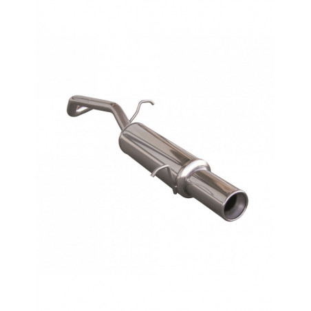 Inoxcar Exhaust Rear Silencer 1X102 VOLKSWAGEN POLO (Type 9N) 1.4 TDI (75HP) after 2001