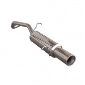 Inoxcar Exhaust Rear Silencer 1X102 VOLKSWAGEN POLO (Type 9N) 1.4 TDI (75HP) after 2001