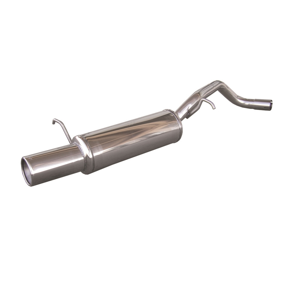 Inoxcar Exhaust Rear Silencer 1X102 VOLKSWAGEN POLO (Type 9N) 1.4 TDI SPORTLINE (80HP) 2005-2008 - IC-WPO11102 - WPO.11.102 - 3661768368909