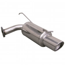 Inoxcar Exhaust Rear Silencer 1X110 X-RACE MITSUBISHI LANCER EVO IX 2.0 16V (280HP) 2006-2008 diam 63