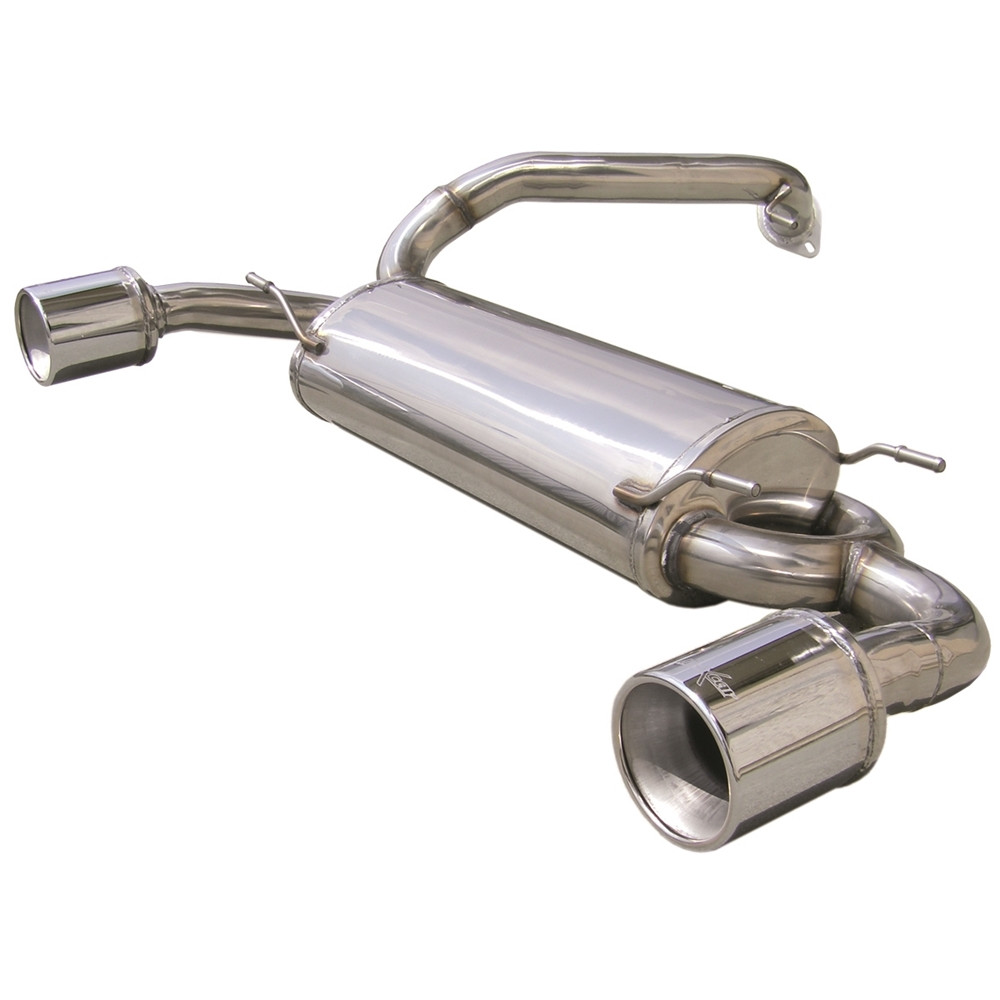Inoxcar Exhaust Rear Silencer 1X120 MEGA right+left MAZDA 3 2.3 TURBO DI 16V MPS (260HP) after 2010 - IC-MAZD03120M - MAZD.03.120M - 3661768221693