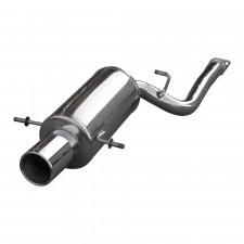 Scarico Inoxcar Silenziatore Terminale 1X120 MEGA SUBARU IMPREZA 4WD AWD WRX (225CV) dopo il 2003