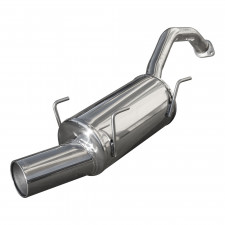 Inoxcar Exhaust Rear Silencer 1X120 MEGA TOYOTA CELICA GT FOUR 4WD TURBO ST205 after 1994