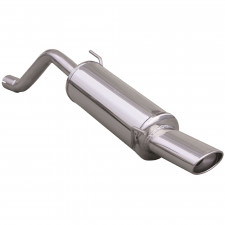 Inoxcar Exhaust Rear Silencer 1X120X80 ABARTH PUNTO EVO 1.4 TURBO MultiAir (165HP) after 2010 diam 55