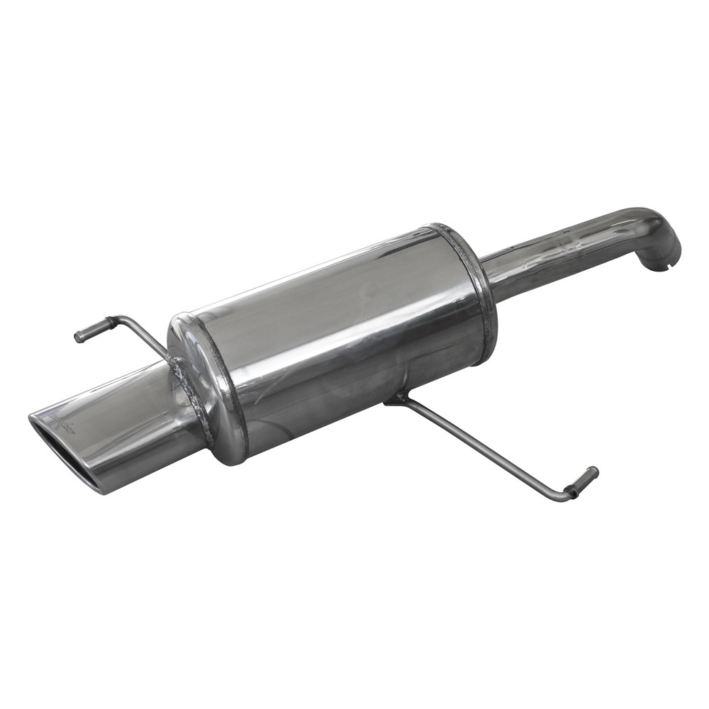 Auspuff Inoxcar Endschalldämpfer hinten 1X120X80 ALFA ROMEO 147 1.6 TS 105PS nach 2001 diam 48 - IC-AL14705120 - AL147.05.120 - 3661768105016