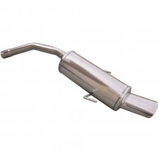 Auspuff Inoxcar Endschalldämpfer hinten 1X120X80 ALFA ROMEO 156 1.9 JTD 140PS nach 1997 diam 54