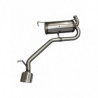 Inoxcar Exhaust Rear Silencer 1X120X80 ALFA ROMEO GTV 1.8 16V TS (144HP) 1998-2005 / 2.0 16V TS (155HP) 1998-2005