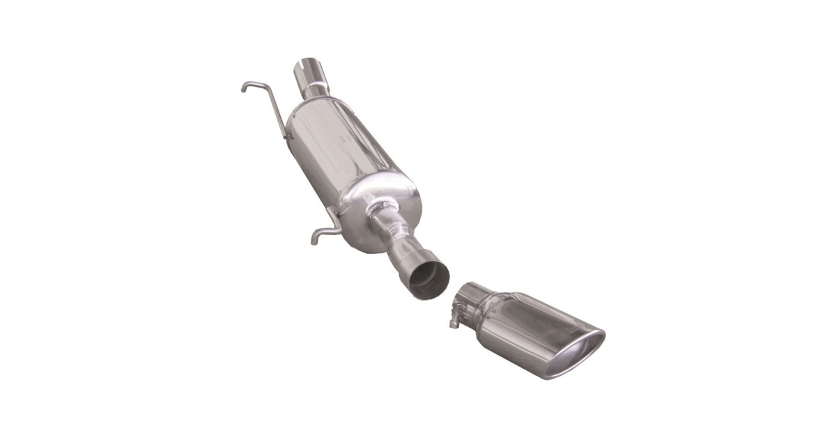 Scarico Inoxcar Silenziatore Terminale 1X120X80 AUDI A4 (Tipo B5) 1.8 (125CV) 1994-2000