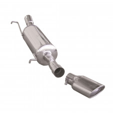 Inoxcar Exhaust Rear Silencer 1X120X80 AUDI A4 (Type B5) 1.8 (125HP) 1994-2000