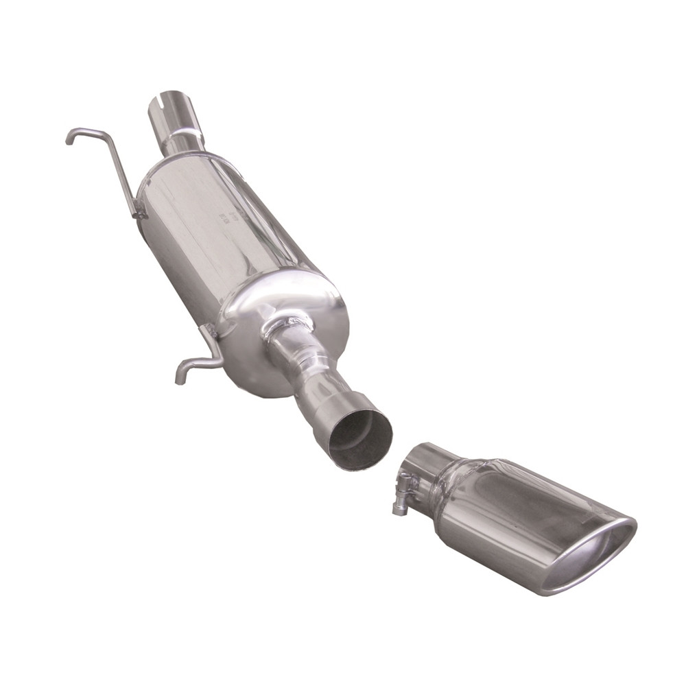 Echappement Inoxcar Silencieux Arrière 1X120X80 AUDI A4 Type B5 1.8 125CV 1994-2000 - IC-AUA402120 - AUA4.02.120 - 3661768110621