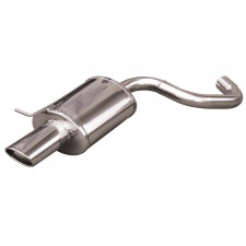Inoxcar Exhaust Rear Silencer 1X120X80 BMW E91 serie 3 TOURING 320D (177HP) after 2005