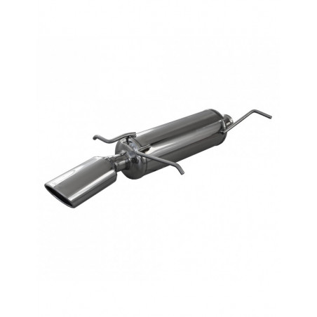 Inoxcar Exhaust Rear Silencer 1X120X80 CITROEN XSARA 1.9 TD (90HP) before 1998