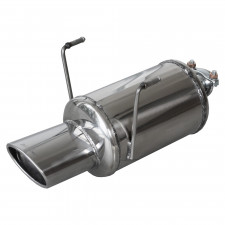 Inoxcar Exhaust Rear Silencer 1X120X80 FIAT 500 Restyling after 2013 1.2 (69HP)
