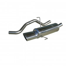 Inoxcar Exhaust Rear Silencer 1X120X80 FIAT PUNTO 2B (Type 188) 1.9 JTD (85HP) after 2003 diam 50