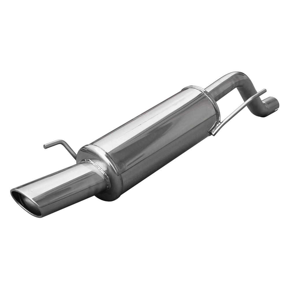 Scarico Inoxcar Silenziatore Terminale 1X120X80 FIAT PUNTO EVO 1.4 (77cv) 2009 diam 42 - IC-FIPN35120 - FIPN.35.120 - 3661768115350