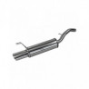 Auspuff Inoxcar Endschalldämpfer hinten 1X120X80 FIAT STILO 1.9 MJT 120cv nach 2007 diam 52