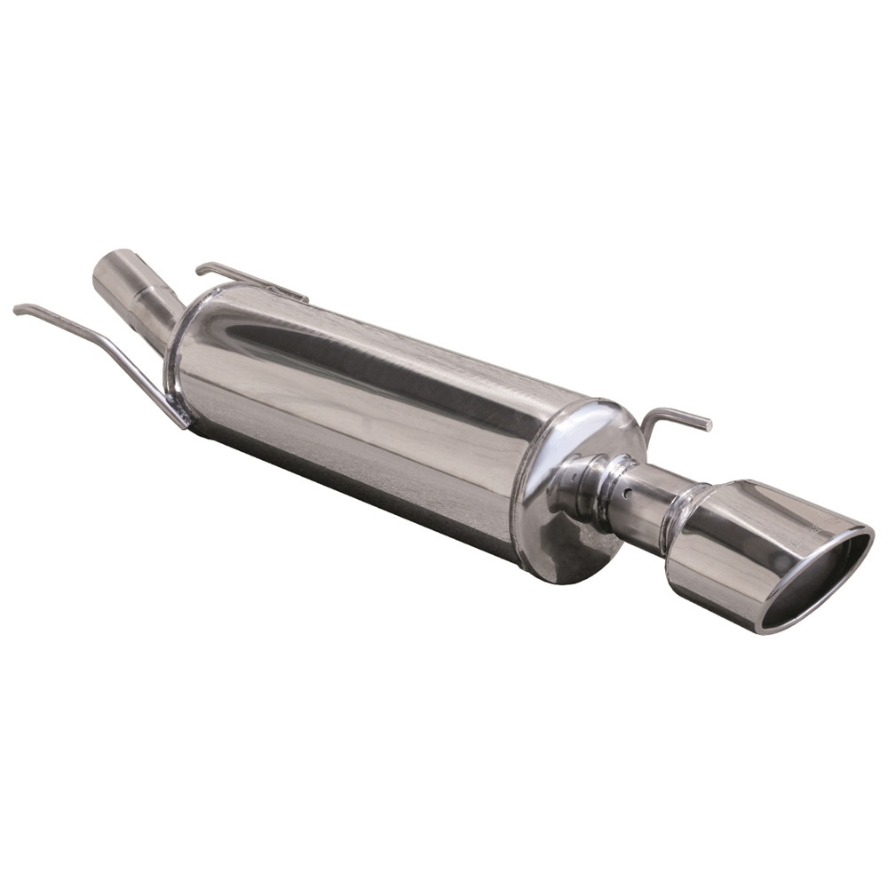 Auspuff Inoxcar Endschalldämpfer hinten 1X120X80 FORD PUMA 1.7 125CV 1997-2001 diam 50 - IC-FOPU02120 - FOPU.02.120 - 3661768121818
