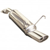 Auspuff Inoxcar Endschalldämpfer hinten 1X120X80 HONDA INTEGRA TYPE-R 1.8 190PS 1998-2001