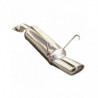 Auspuff Inoxcar Endschalldämpfer hinten 1X120X80 HONDA INTEGRA TYPE-R 1.8 190PS 1998-2001