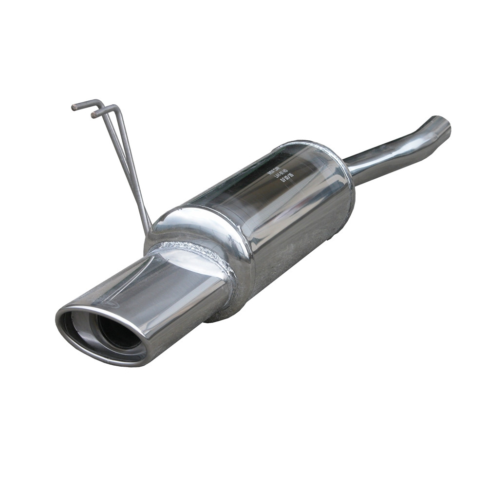 Scarico Inoxcar Silenziatore Terminale 1X120X80 LANCIA Y 1.2 (60CV) 1996-2003 - IC-LAY05120 - LAY.05.120 - 3661768214039