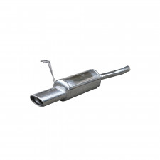Auspuff Inoxcar Endschalldämpfer hinten 1X120X80 LANCIA Y 1.4 95CV 1995-1999