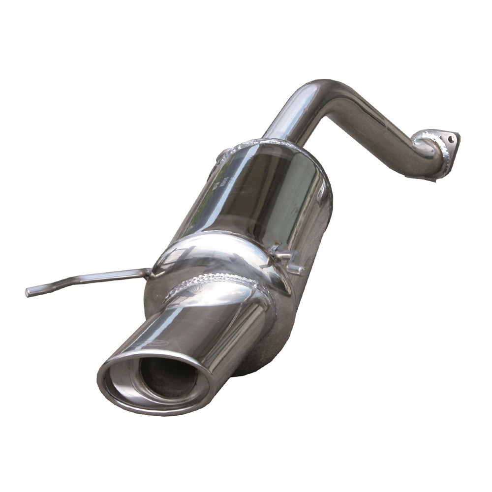 Auspuff Inoxcar Endschalldämpfer hinten 1X120X80 MG ZR 105 103CV 2001-2005 - IC-MGZR01120 - MGZR.01.120 - 3661768236949