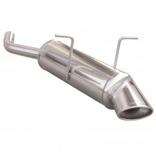 Inoxcar Exhaust Rear Silencer 1X120X80 MINI ONE 1.6 (90HP) 2001-2006 (Type R50)
