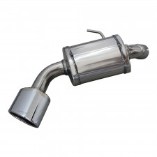 Inoxcar Exhaust Rear Silencer 1X120X80 Oblique BMW E87 serie 1 120D (163HP) after 2004