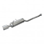 Echappement Inoxcar Silencieux Arrière 1X120X80 Oblique BMW Z3 Roadster 1.9 140CV 1995-1999