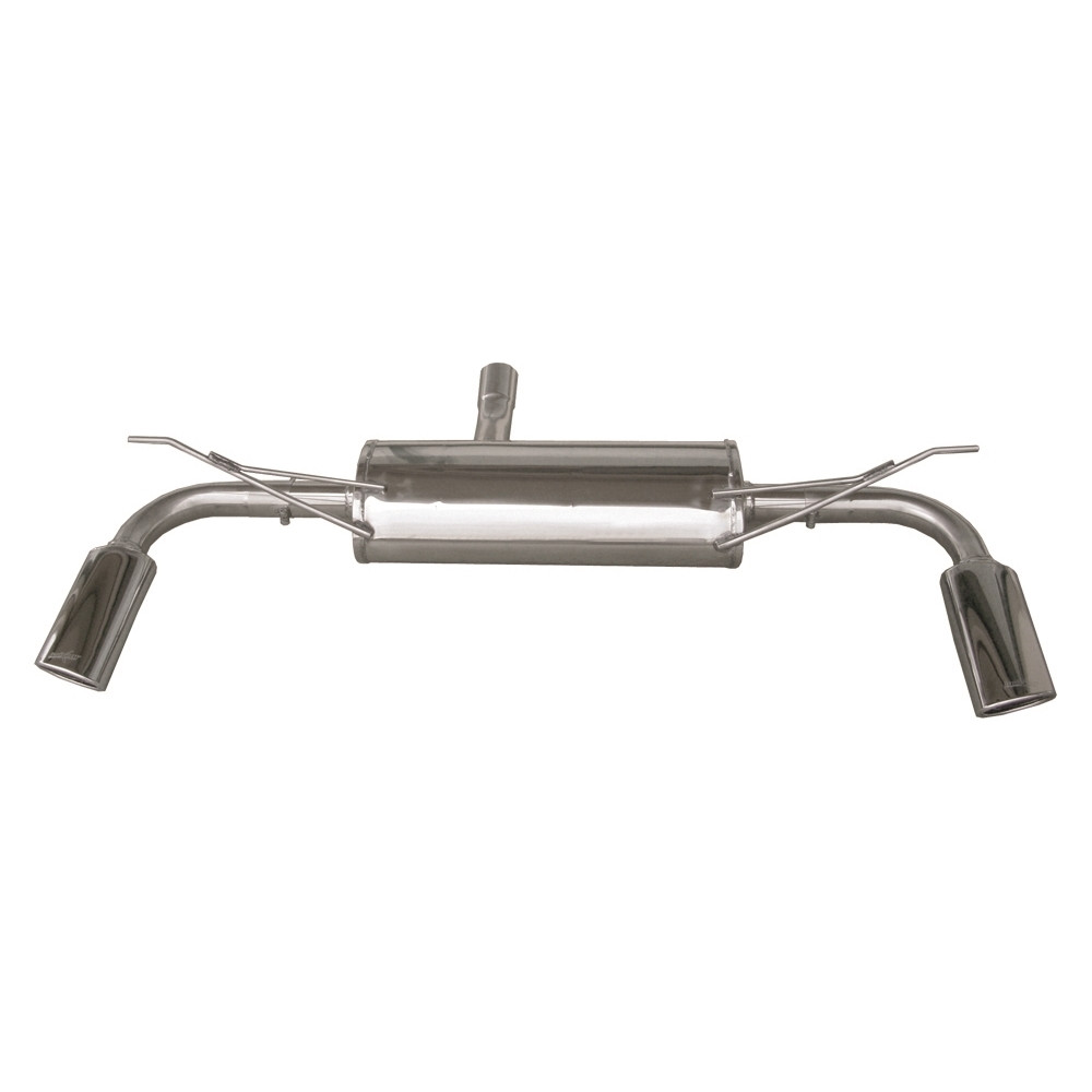 Auspuff Inoxcar Endschalldämpfer Hinten 1X120X80 Oblique rechts+links AUDI Q7 3.0 TDI V6 233PS nach 2006 - IC-OVQ701SB - OVQ7.01.SB - 3661768398012
