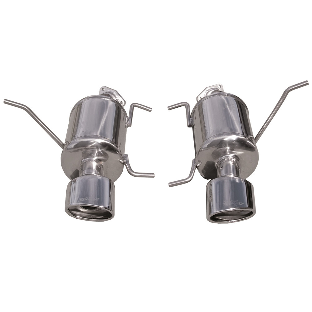 Echappement Inoxcar Silencieux Arrière 1X120X80 Oblique droit+gauche MASERATI GT 3.2 V8 368CV avant 2002 - IC-MASE02120 - MASE.02.120 - 3661768102541