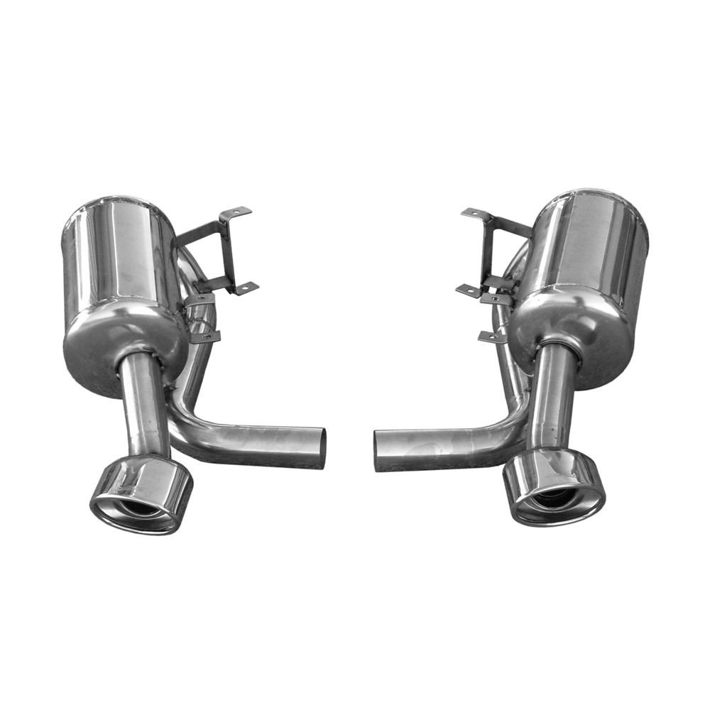 Scarico Inoxcar Silenziatore Terminale 1X120X80 Obliquo destra+sinistra PORSCHE 911 serie 996 GT3 RS (381CV) 2003-2004 - IC-OVGT301120 - OVGT3.01.120 - 3661768308820