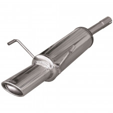 Inoxcar Exhaust Rear Silencer 1X120X80 OPEL ASTRA H (Type GTC) 1.7 CDTi (110HP-125HP) after 2005