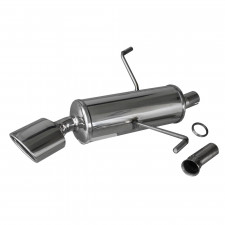 Inoxcar Exhaust Rear Silencer 1X120X80 PEUGEOT 206 SW 1.6 16V (110HP) after 2002