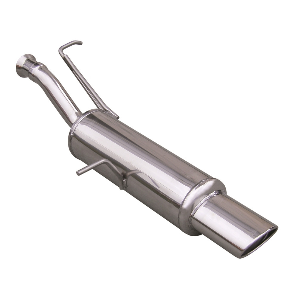 Inoxcar Exhaust Rear Silencer 1X120X80 PEUGEOT 307 1.4 (75HP) after 2001 - IC-PE30701120 - PE307.01.120 - 3661768331293