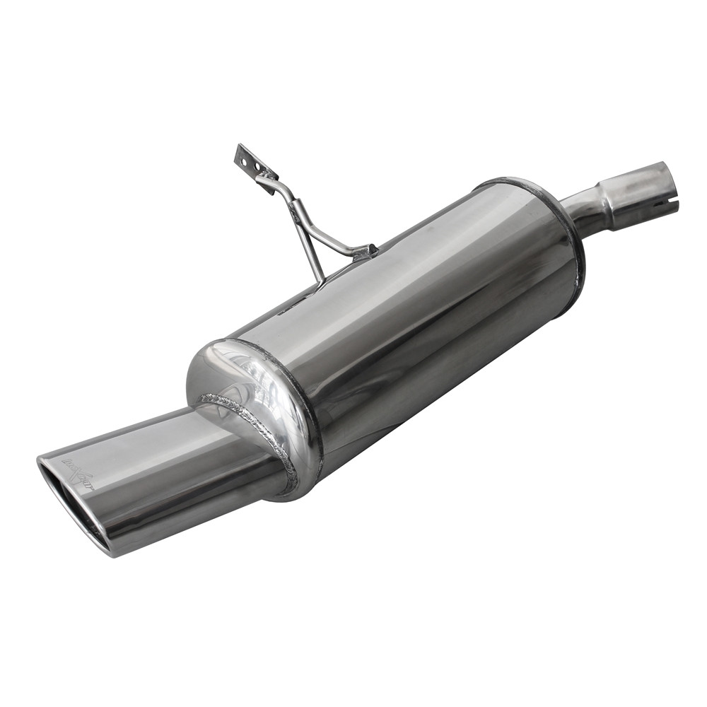 Inoxcar Exhaust Rear Silencer 1X120X80 RENAULT MEGANE 3 Coupé 2.0 Tce Coupé (180HP) after 2011 diam 55 - IC-REME18120 - REME.18.120 - 3661768338186