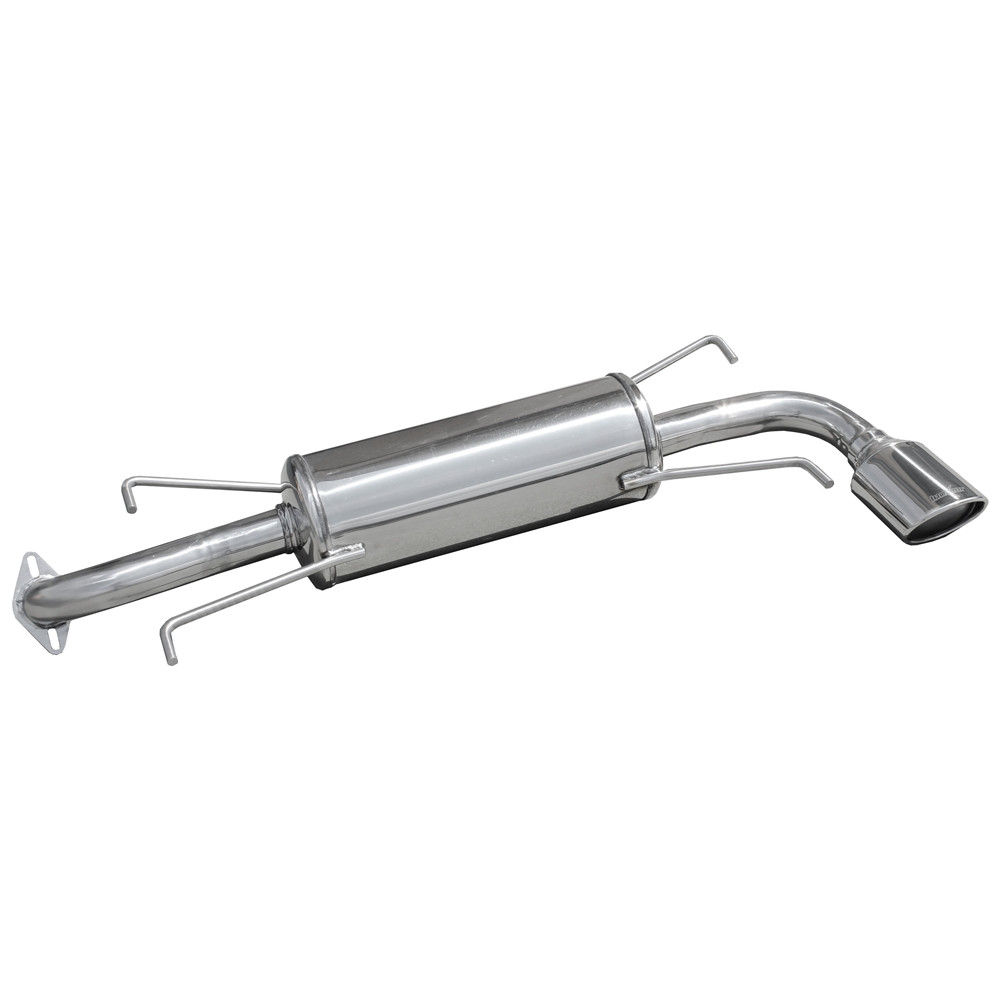 Inoxcar Exhaust Rear Silencer 1X120X80 SUBARU IMPREZA 4WD 2.0R (150HP) after 2007 - IC-SUIM21120 - SUIM.21.120 - 3661768398395