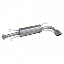 Inoxcar Exhaust Rear Silencer 1X120X80 SUBARU IMPREZA 4WD 2.5 WRX (265HP) after 2008