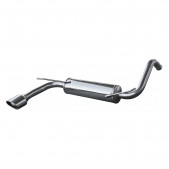 Inoxcar Exhaust Rear Silencer 1X120X80 TOYOTA AYGO 1.0 (68HP) after 2005