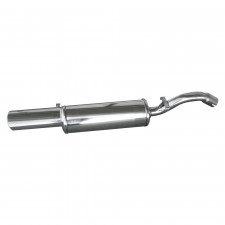 Scarico Inoxcar Silenziatore Terminale 1X120X80 VOLKSWAGEN GOLF 2 1.8 GTi 8V prima del 1984 / 1.8 (90CV) prima del 1991