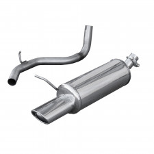 Echappement Inoxcar Silencieux Arrière 1X120X80 VOLKSWAGEN GOLF 4 1.6 16V 105CV 1997-2003 diam 45