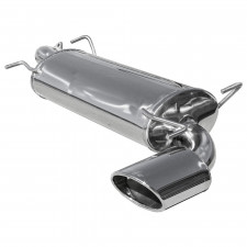 Inoxcar Exhaust Rear Silencer 1X150X105 (côté left uniquement) SUBARU IMPREZA 4WD 2.5T WRX STI 08MY (300HP) after 2008