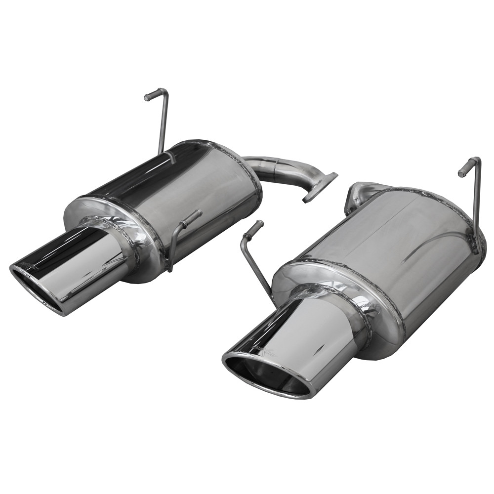 Inoxcar Exhaust Rear Silencer 1X150X105 right+left SUBARU IMPREZA 4WD 2.5 T WRX-STI MY15 (300HP) 2014 - IC-SUIM28150 - SUIM.28.150 - 3661768102909