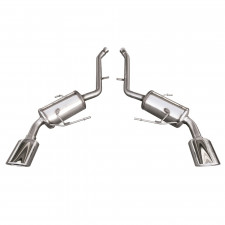 Scarico Inoxcar Silenziatore Terminale 1X150X105 Obliquo D+S MERCEDES CLASSE M (W164) ML 320 Cdi SPORT (224CV) dopo il 2005