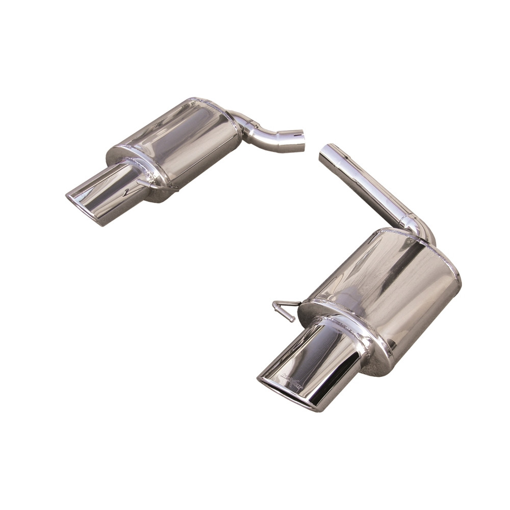 Inoxcar Exhaust Rear Silencer 1X150X105 Oblique right+left AUDI A5 S5 4.2 V8 Coupé (354HP) after 2008  diam 60 - IC-OVAU19SB - OVAU.19.SB - 3661768306512