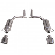 Auspuff Inoxcar Endschalldämpfer hinten 1X150X105 Oblique rechts+links AUDI A6 Typ 4F RS6 5.0 V10 BiTurbo 580CV 2008-2010