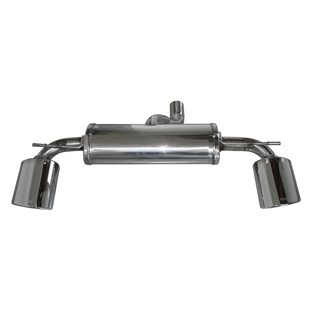 Scarico Inoxcar Silenziatore Terminale 1X150X105 Obliquo D+S MERCEDES CLASSE A (W176) 250 2.0 TURBO (211cv) 4WD dopo il 2012 - IC-MEA04150SB - MEA.04.150SB - 3661768235133